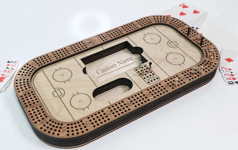 Hockey Cribbage Board