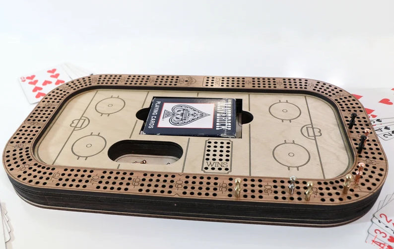 Hockey Cribbage Board