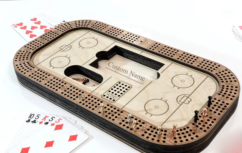 Hockey Cribbage Board