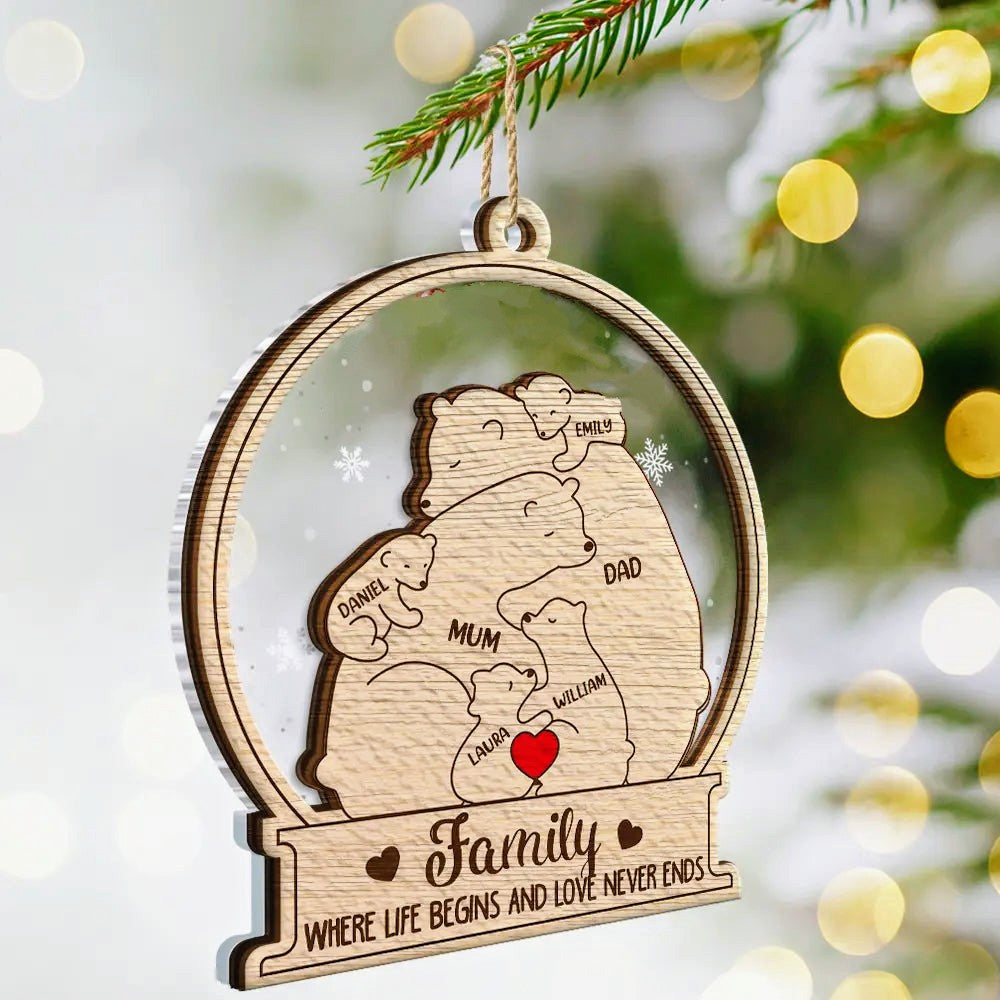 Family of Bears Ornament