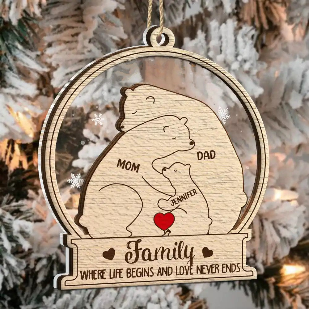 Family of Bears Ornament