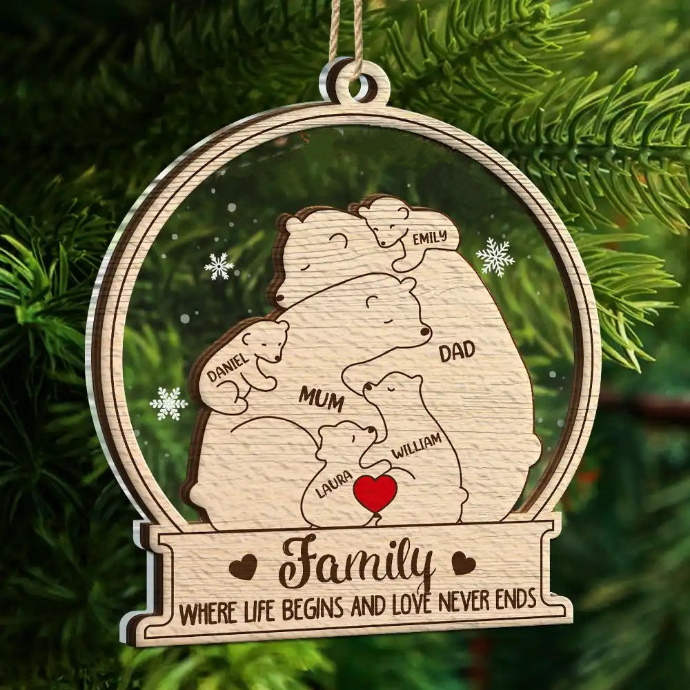 Family of Bears Ornament