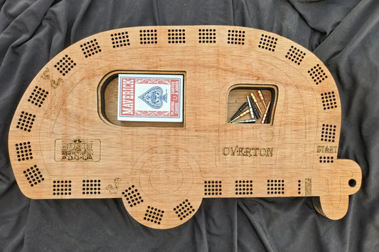 Camping Cribbage Board