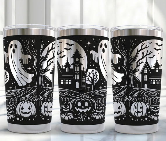Halloween Ghost Tumbler
