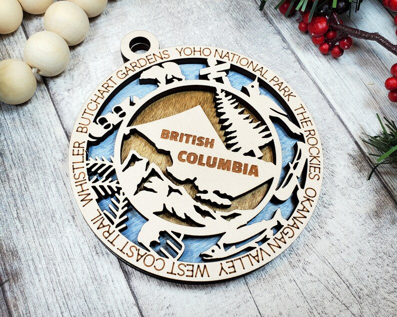 Canadian Provincial Ornaments