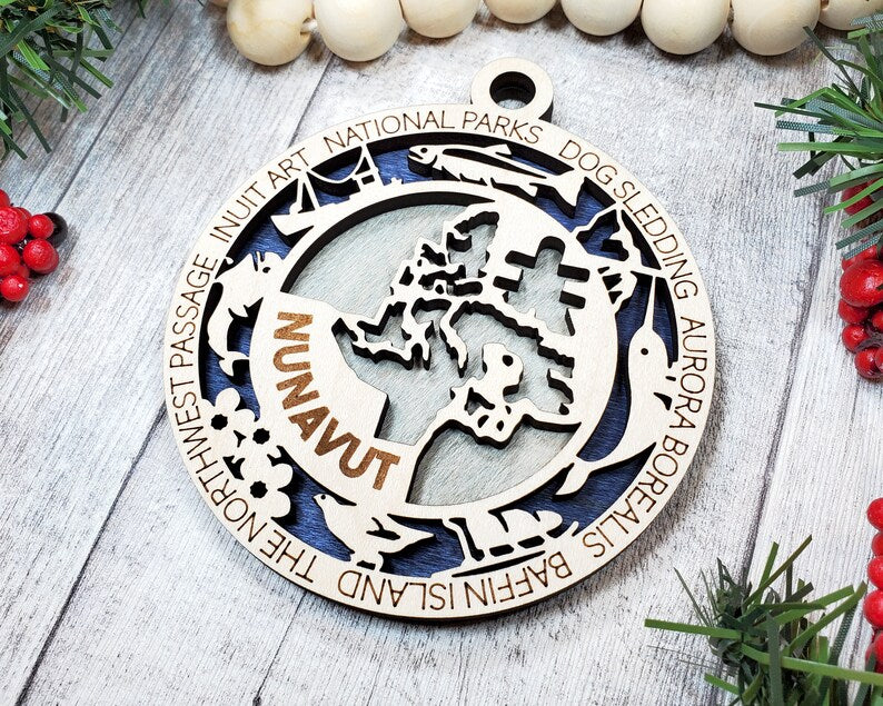 Canadian Provincial Ornaments