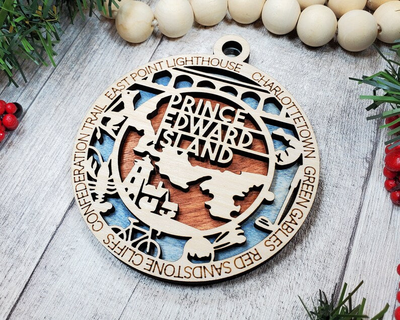 Canadian Provincial Ornaments
