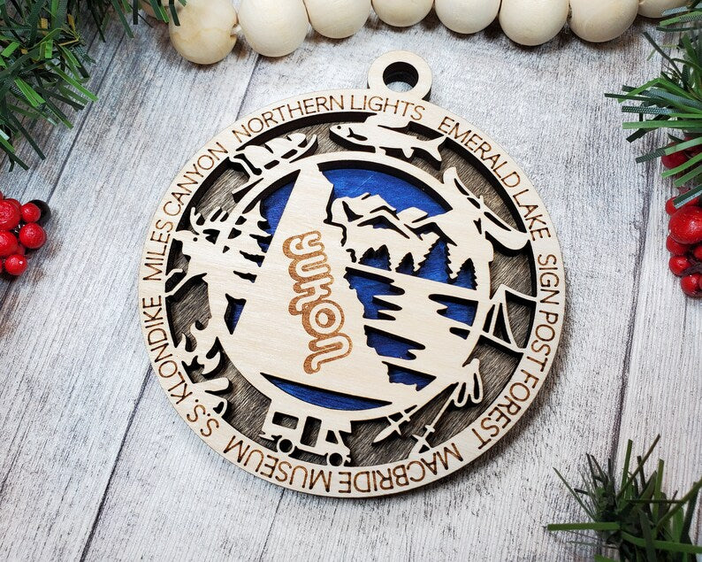 Canadian Provincial Ornaments