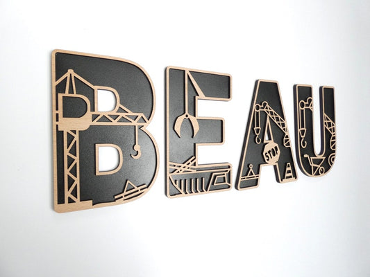 Construction Name Sign