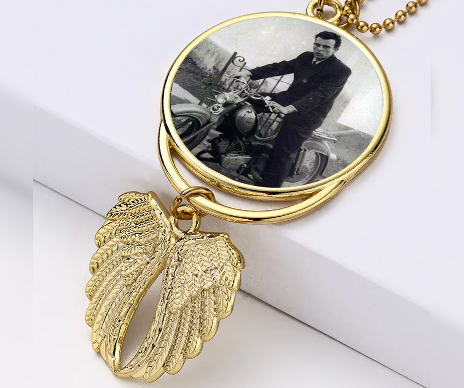Memorial Angel Wing Ornament