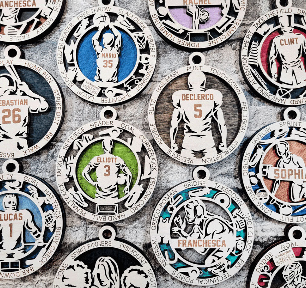 Sports Ornaments