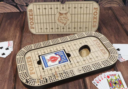 Football Cribbage Board