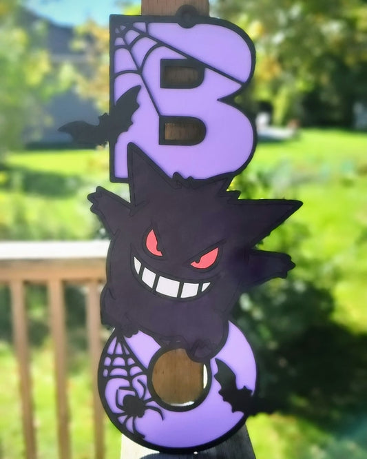 Gengar Pokemon Boo Sign
