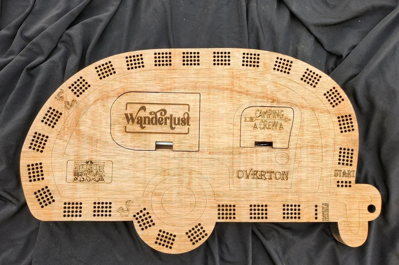 Camping Cribbage Board