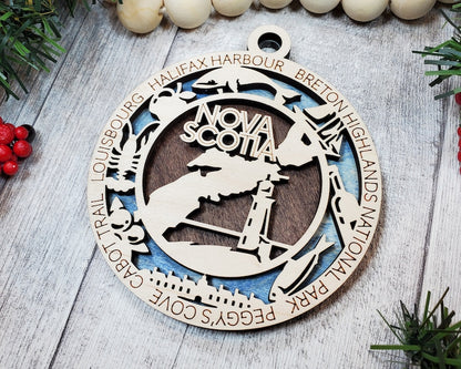 Canadian Provincial Ornaments