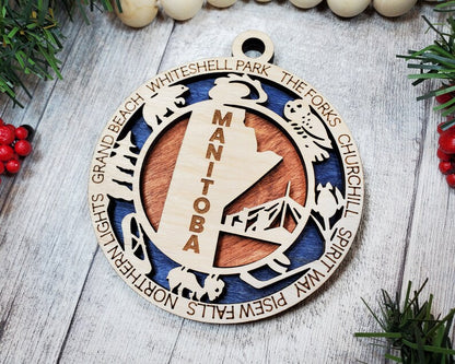 Canadian Provincial Ornaments