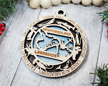 Canadian Provincial Ornaments