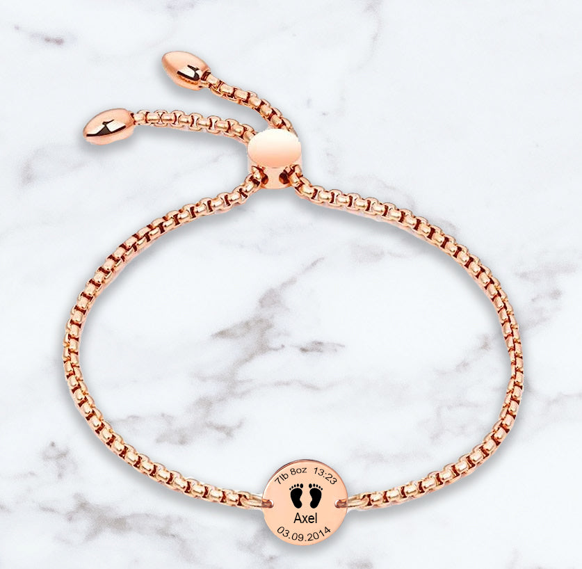 Birth Stat Bracelet
