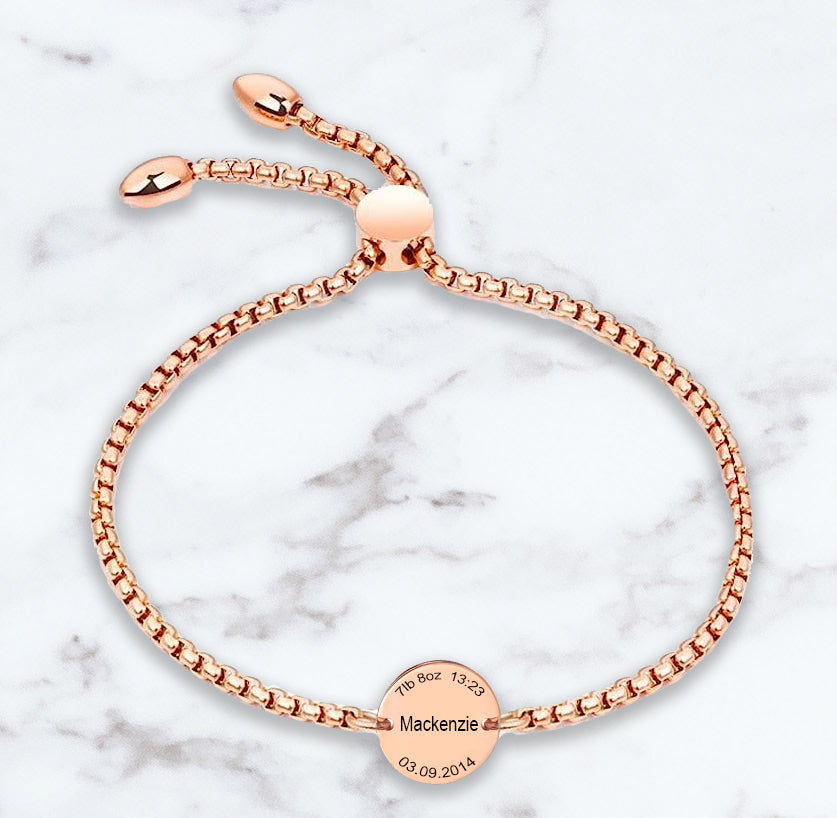 Birth Stat Bracelet