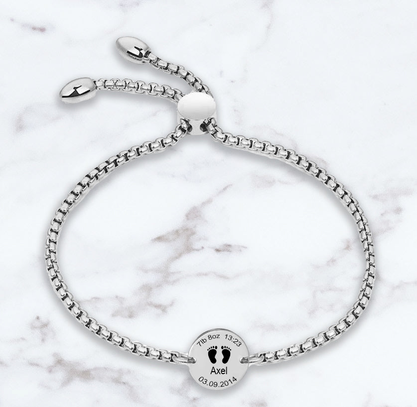 Birth Stat Bracelet