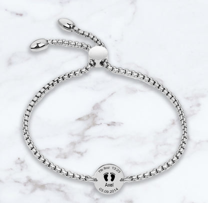 Birth Stat Bracelet