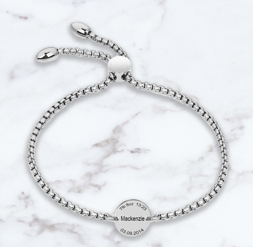 Birth Stat Bracelet